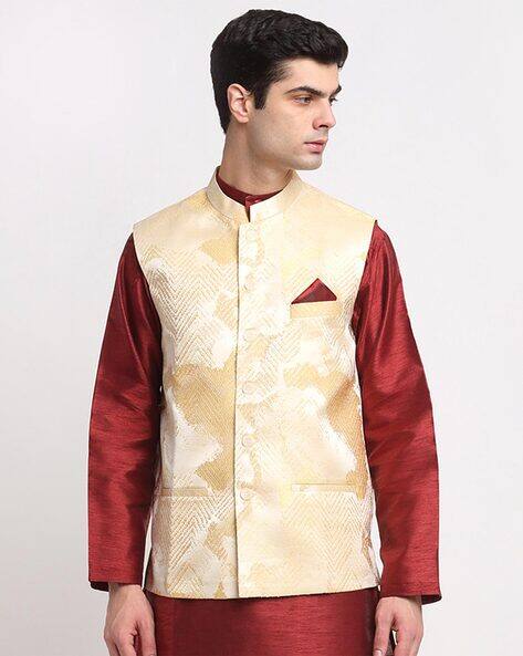 NEUDIS Sleeveless Nehru jacket