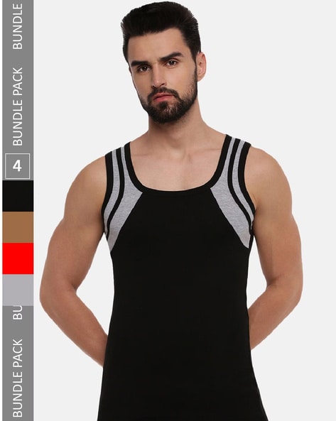 Buy Maroon & Black Inner Wear Sets for Men by FERANOID Online