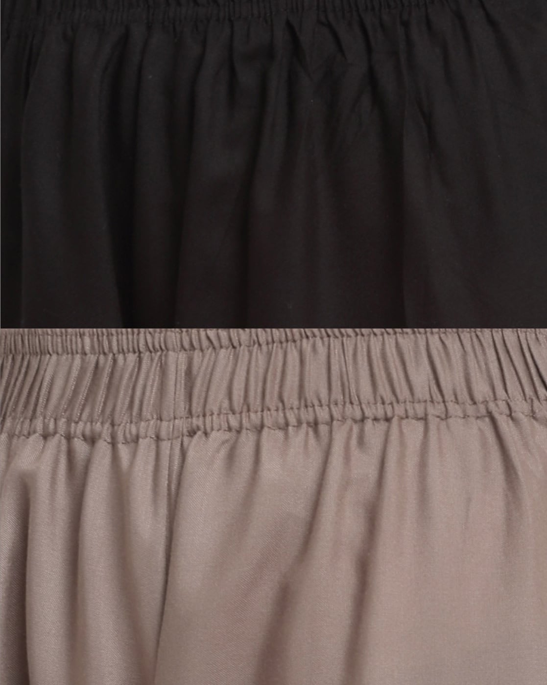 Buy Black & Grey Trousers & Pants for Women by NEUDIS Online