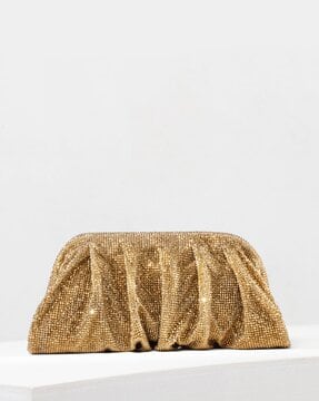 Buy Benedetta Bruzziches Venus La Grande Clutch | Gold Color Women