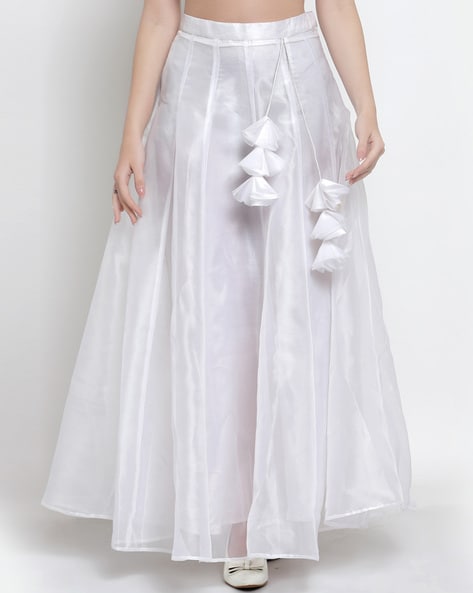 Cheap top organza skirt