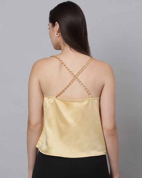 Buy Gold Tops for Women by NEUDIS Online