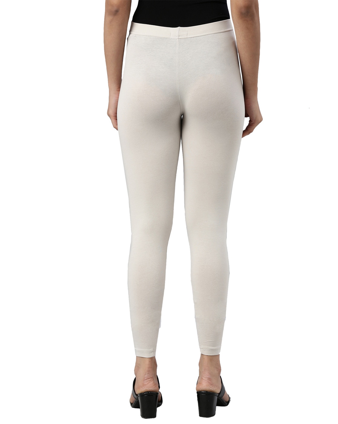 Buy Grey Mist Leggings for Women by GO COLORS Online