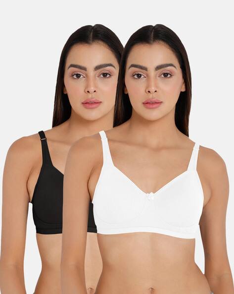 Pack Of Women Slip-On Sports Bra with Round Neck