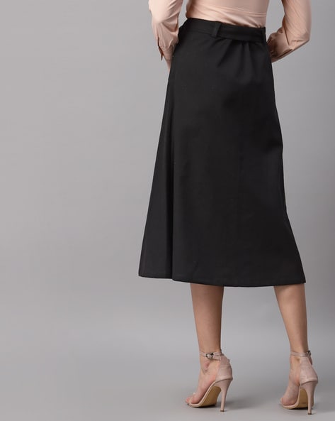 Buy Black Skirts for Women by NEUDIS Online