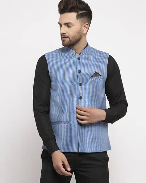 NEUDIS Nehru Jacket with Insert Pockets