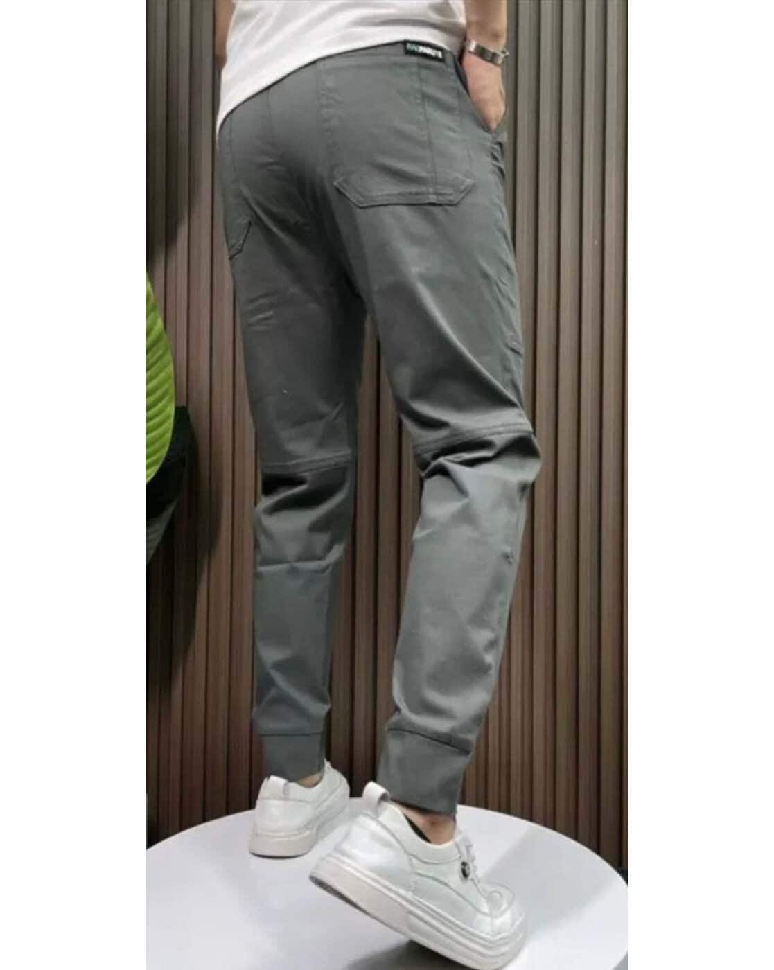 Product image of ROYAL FUL Solid Relaxed Fit Trousers