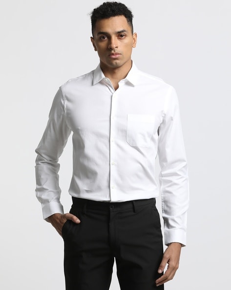 Slim Fit Premium Dobby Shirt