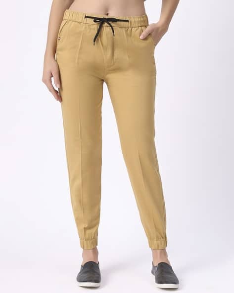 Buy Khaki Track Pants for Women by HO BINDAASS Online