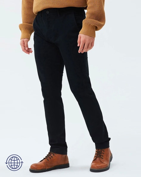 Buy True Black Trousers Pants for Men by GAP Online Ajio