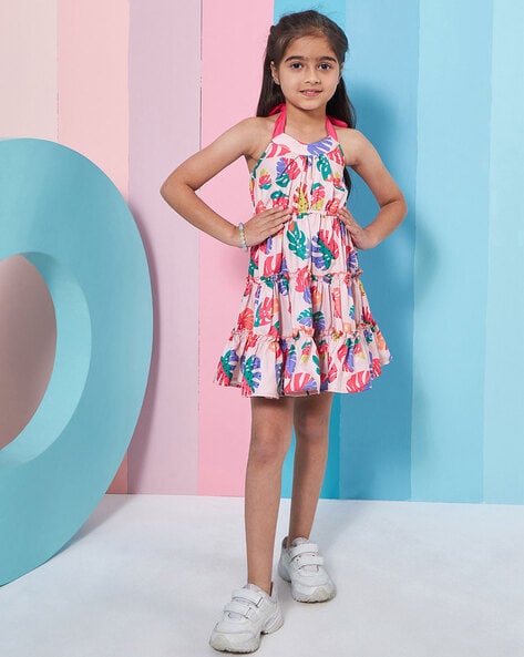 Buy Multicoloured Dresses Frocks for Girls by Pspeaches Online Ajio