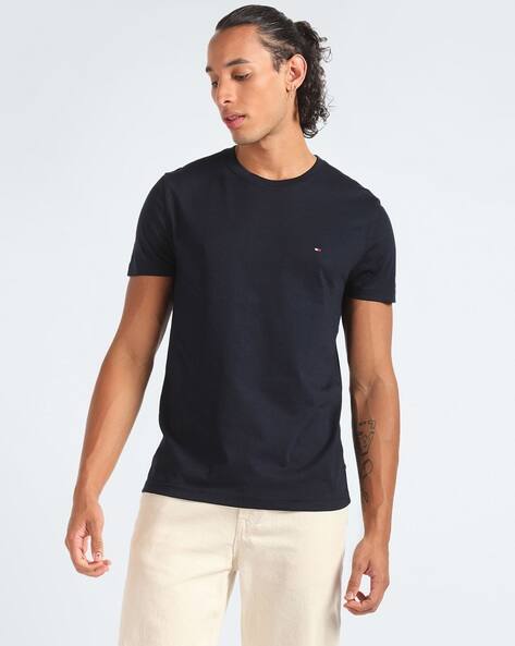 Men WCC Essential Regular Fit Cotton Crew-Neck T-Shirt