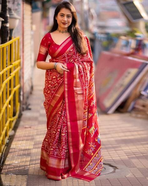 Bomkai Silk Sarees Online - AdiMohiniMohanKanjilal