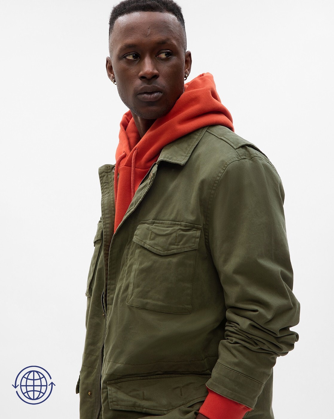 Buy Men's Frost Olive Jacket Online | SNITCH