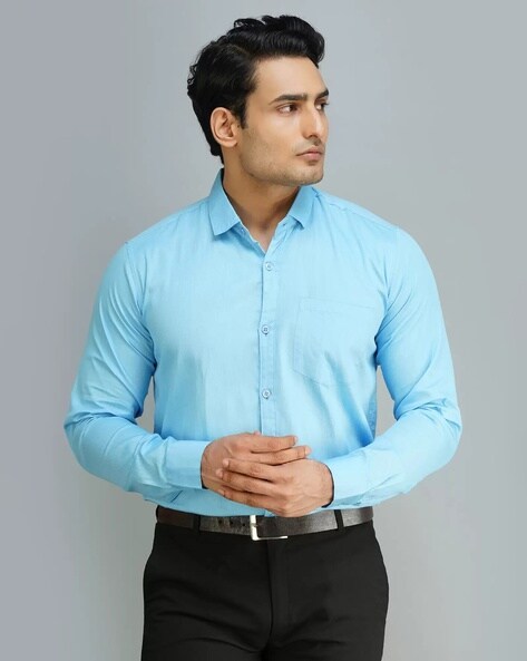 Buy Black Shirts for Men by VERTUSY Online