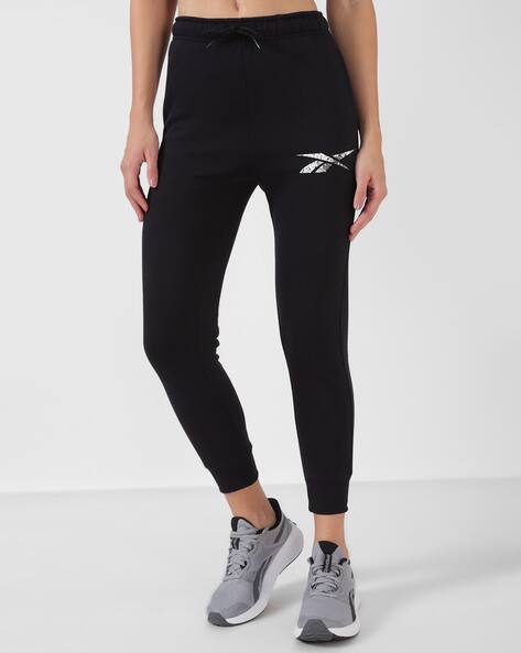 Reebok Straight Track Pants with Logo Print