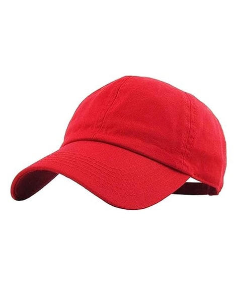 Cotton Cap with Buckle-Closure