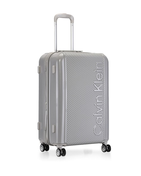 Buy Heather Grey Luggage Trolley Bags for Men by CALVIN KLEIN Online Ajio