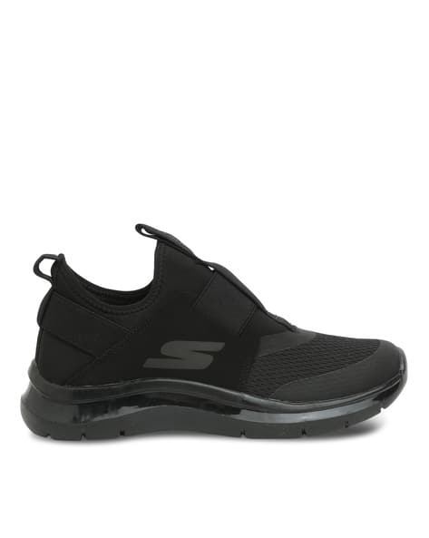 Boys Typographic Print Slip-On Shoes