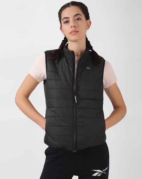 Buy Black Jackets Coats for Women by REEBOK Online Ajio