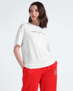 Womens tommy hilfiger shop t shirt sale