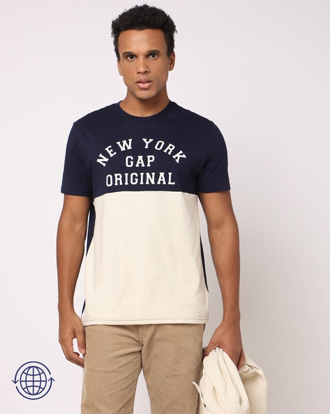 Men Printed Relaxed Fit Crew-Neck T-Shirt