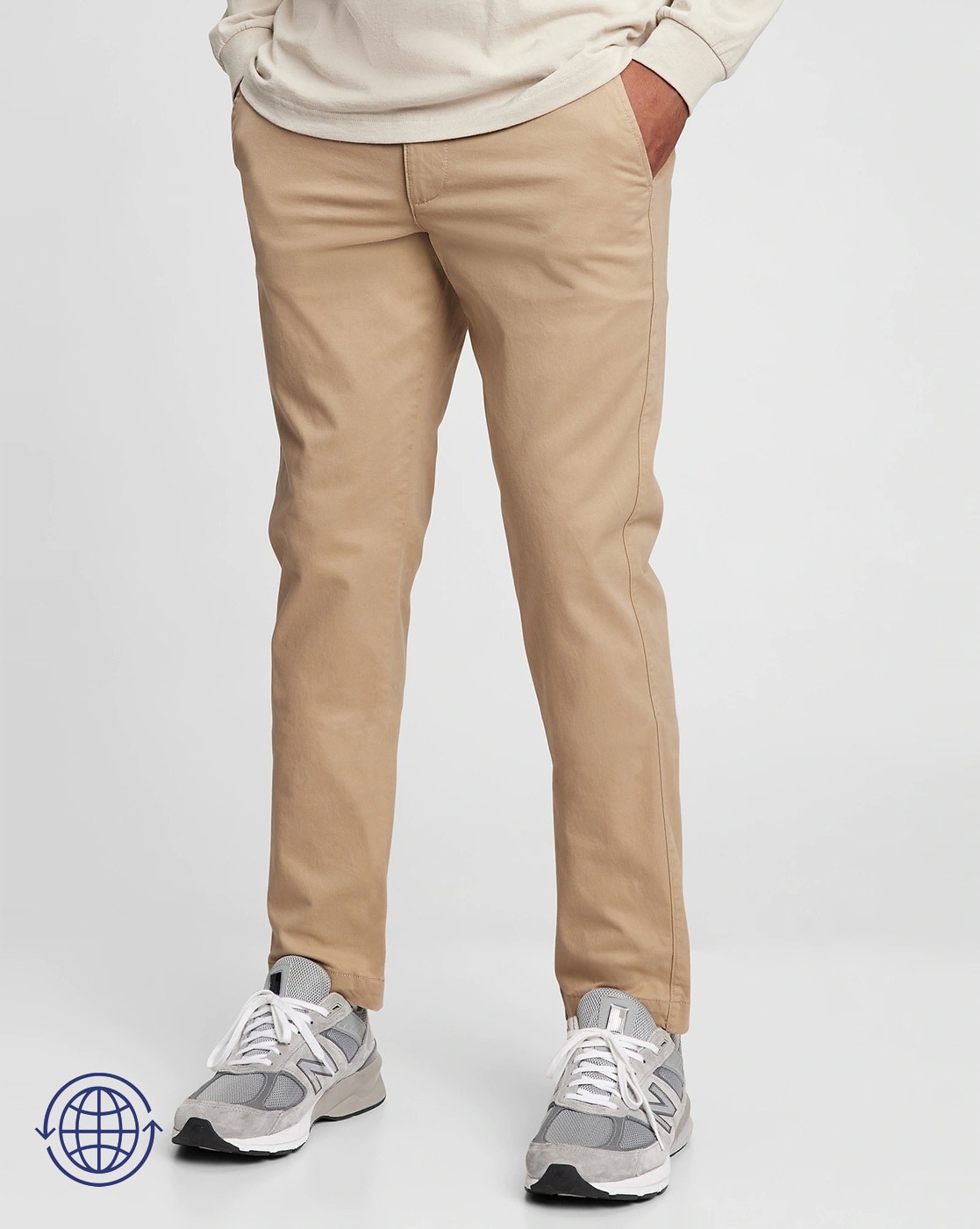 GAP Regular Fit Men Khaki Trousers - Buy GAP Regular Fit Men Khaki Trousers  Online at Best Prices in India