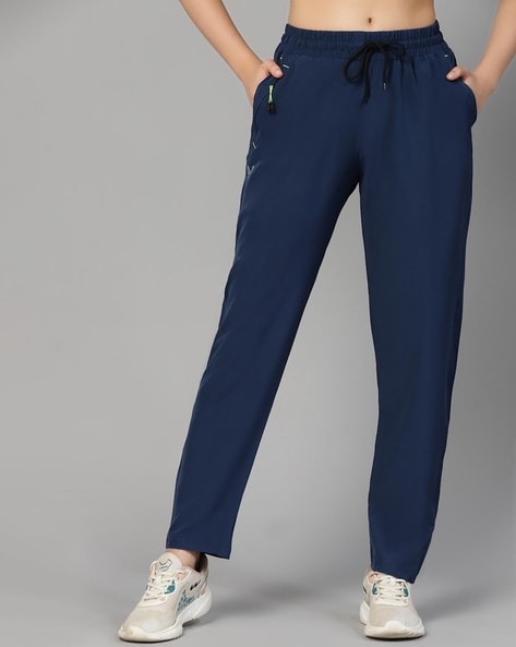 Buy Blue Track Pants for Women by Uzarus Online