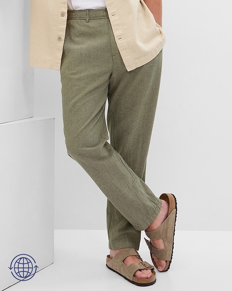 GAP Slim Fit Men Khaki Trousers - Buy GAP Slim Fit Men Khaki Trousers  Online at Best Prices in India | Flipkart.com