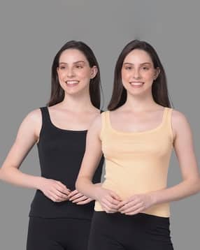 dollar missy Pack of 2 Scoop-Neck Camisoles-picture-45