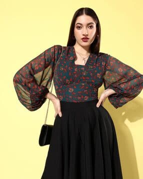 quiero Women Printed Regular Fit Top-picture-35