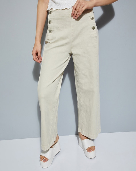 Women's Wide Leg Trousers | Split Leg Trousers | Jigsaw