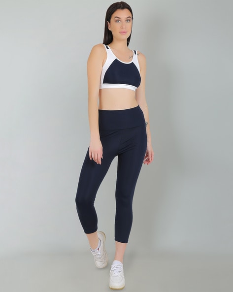 N-gal Colour-Block Tracksuit with Sleeveless