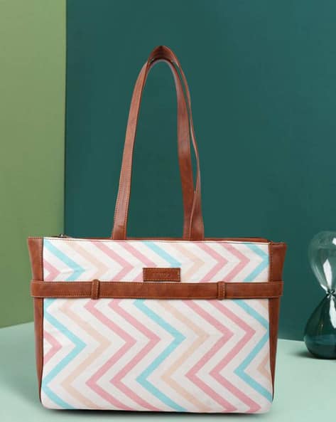 FARGO Chevrons Tote Bag with Dual Handle