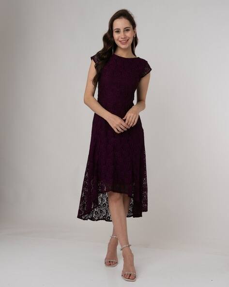 Zink London Women Patterned Sheath Dress