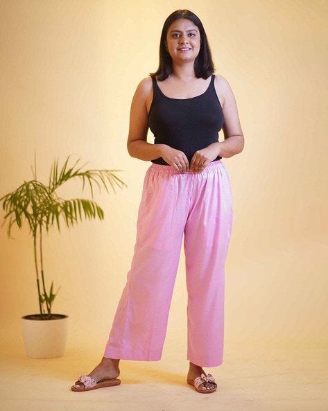 Women Palazzos with Slip Pocket Price in India