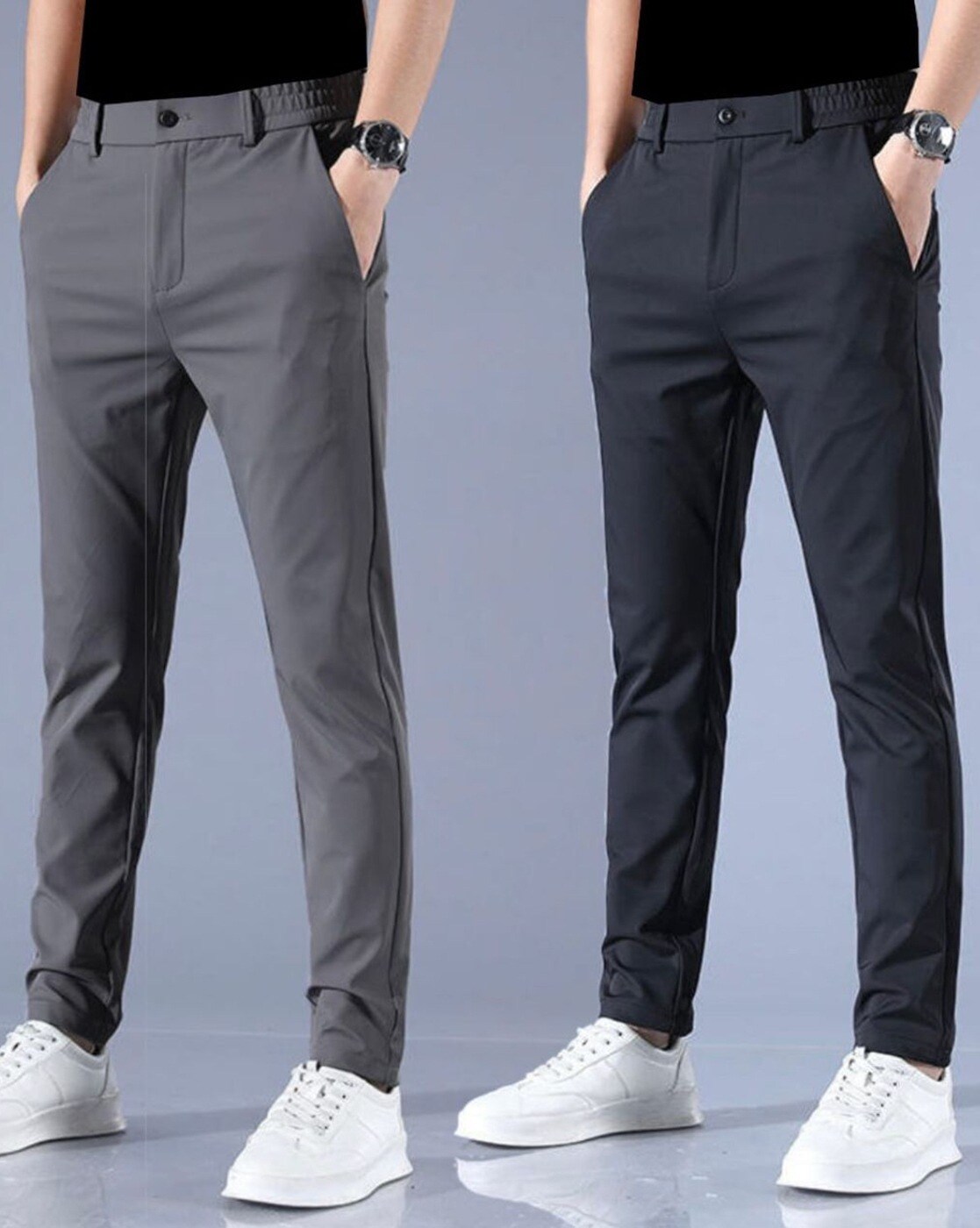 Pact 100% Cotton Black Casual Pants Size S - 39% off