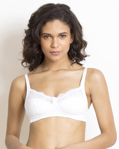 Buy Zivame White Under Wired Padded T-Shirt Bra for Women Online