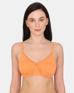 Buy Zivame At Home Double Layered Non Wired Full Coverage Bra