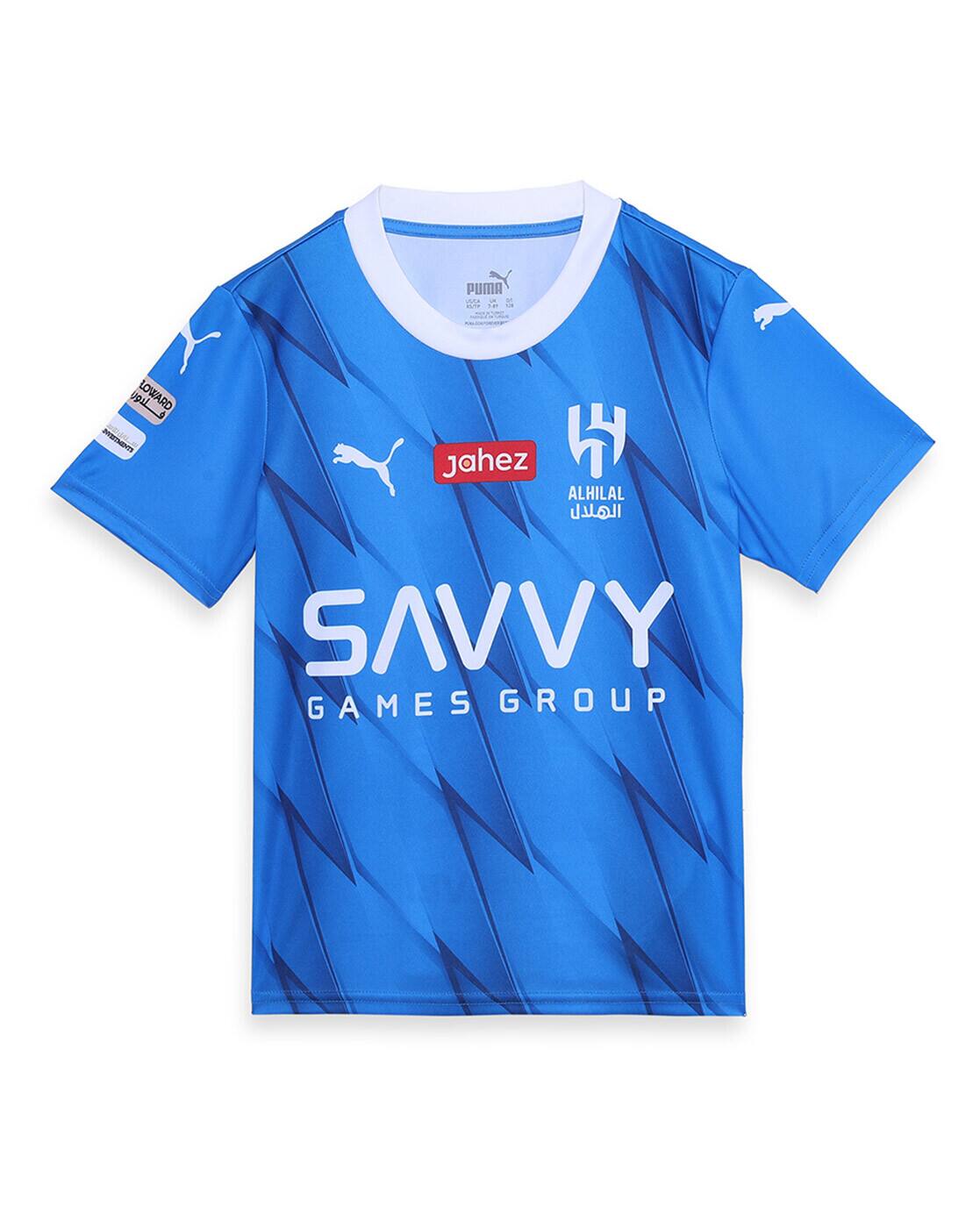 Al Hilal SFC Neymar Replica Crew-Neck Football T-Shirt