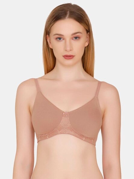Buy online Beige Solid Maternity/nursing Bra from lingerie for Women by  Zivame for ₹420 at 60% off