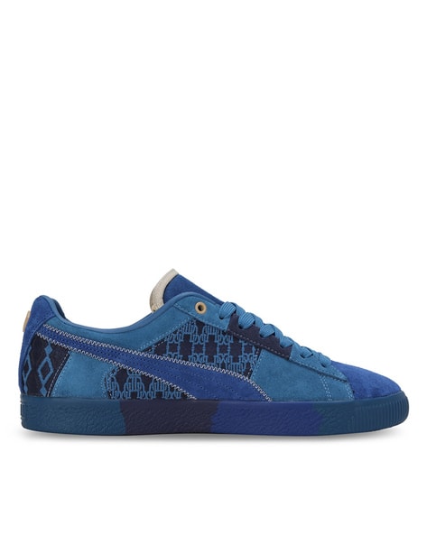 Clyde Pre-Game Runway Lace-Up Sneakers