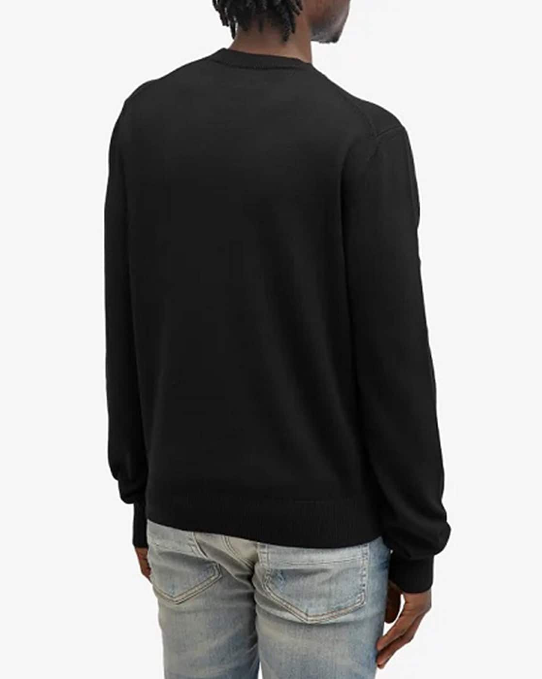 Buy AMIRI Dragon Wool Regular Fit Sweatshirt | Black Color