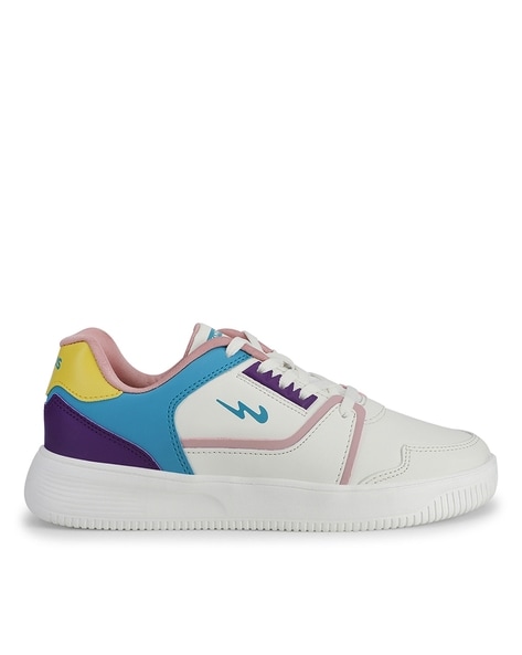 Off white store purple sneakers