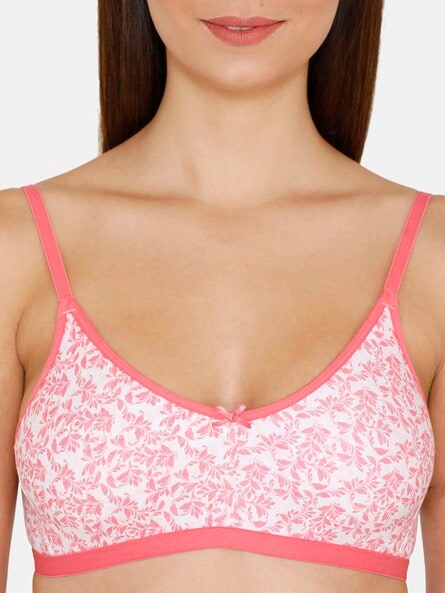 Buy Zivame Rosaline Padded Non Wired 3-4th Coverage T-Shirt Bra