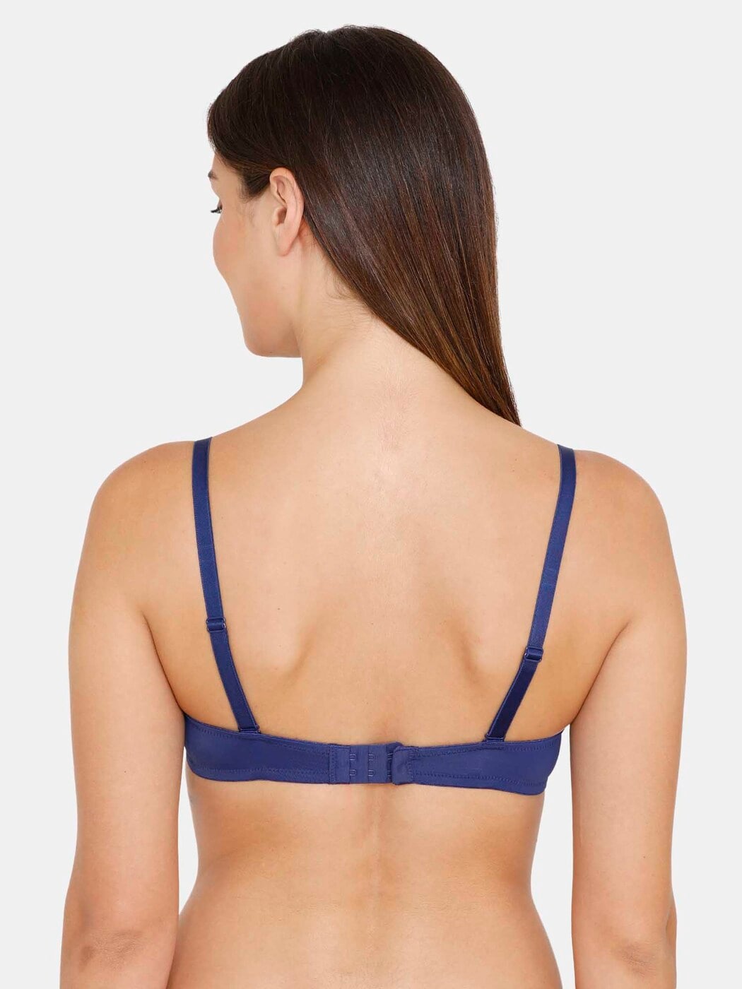 Buy Zivame Beautiful Basics Padded Non Wired 3/4th Coverage Backless Bra -  Nutmeg at Rs.500 online
