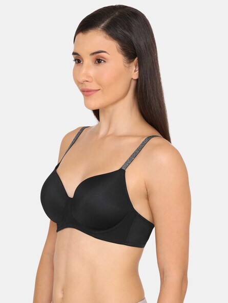 Buy Zivame Beautiful Basics Padded Non Wired 3-4Th Coverage