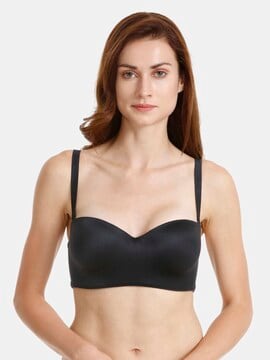 Buy Zivame Padded Non Wired 3/4th Coverage T-Shirt Bra - Burgundy at  Rs.1495 online