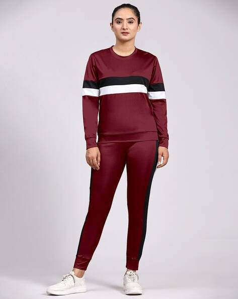 Buy Maroon Tracksuits for Women by DTR FASHION Online
