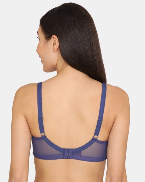 Buy Rosaline Padded Non Wired 3/4th Coverage T-Shirt Bra - Aruba Blue online